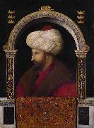 Gentile Bellini Portrait of Mehmed II by Venetian artist Gentile Bellini oil